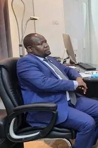 Robinson Juma Twanga, the Kenyan labor attaché, during a conversation about protecting overseas workers in 2021.