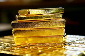Gold bars.