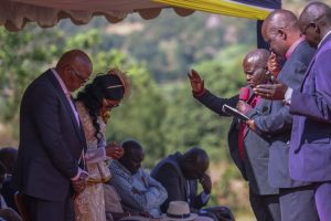 Homecoming and Thanksgiving ceremony for Mosop MP Abraham Kirwa, at his home in Kapchepnyogoson village, Mosop Constituency.