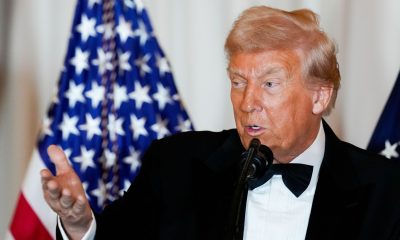 Image: President Donald Trump has been at the centre of several free speech rows. Pic: AP