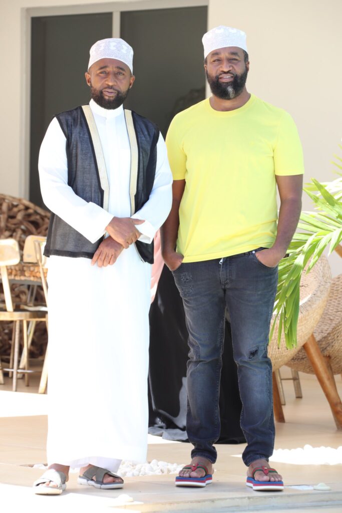 Abu Joho and brother Hassan Joho.