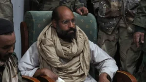 Saif al-Islam Gaddafi's sister told Libyan media he had died near the Libya-Algeria border