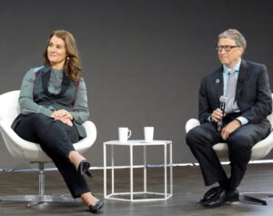 Bill Gates and his ex-wife, Melinda French Gates. Credit: NY Times.