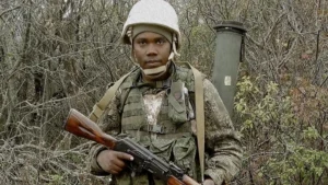 Clinton Mogesa, 29, died while fighting for Russia