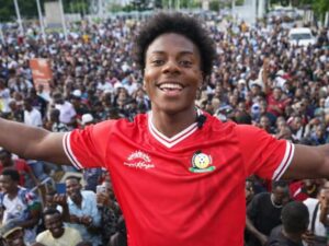 IshowSpeed in Kenya on January 11, 2026.