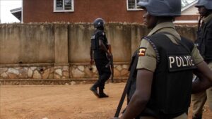 Ugandan police officers. Credit: Anadolu Ajansı