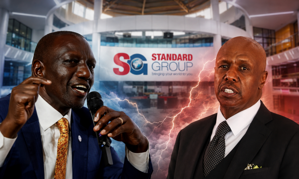 Furious Ruto Lashes Out at Gideon Moi Over Repeated ‘Blackmail, Extortionist’ Headlines on The Standard and KTN