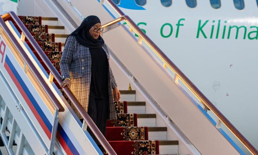Tanzanian President Visits Russia