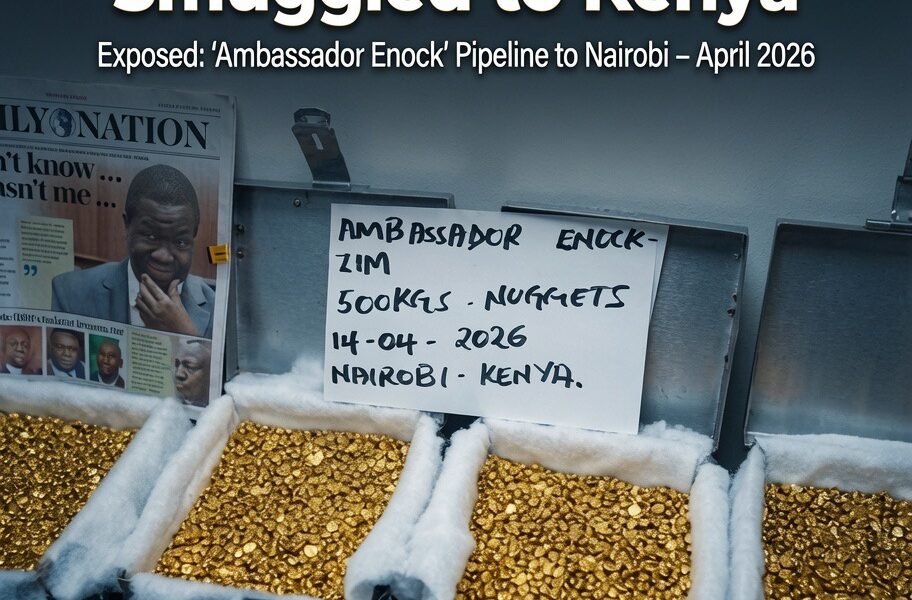 Secret Footage Reveals 500kg Zimbabwean Gold Smuggling Pipeline Into Kenya Linked to ‘Spiritual Son’ Networks