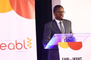 EABL Corporate Relations Director, Eric Kiniti 